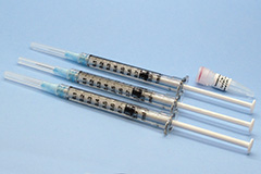 Pre-filled syringes